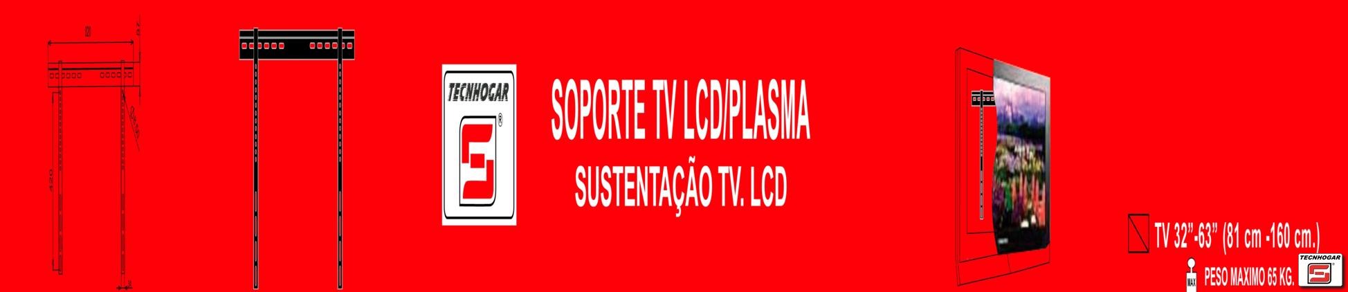 SOPORTE TV PLASMA PARED MAX 63