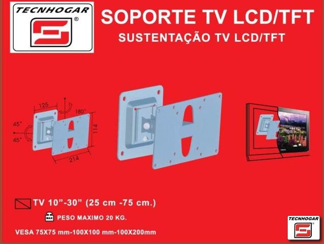 SOPORTE TV/LCD PARED PEQUE