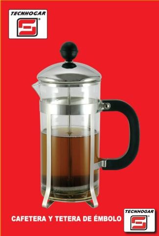 Cafetera y Tetera Embolo 600ml